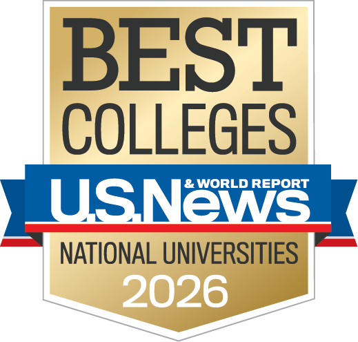 U.S. News & World Report Best Colleges badge image for National Universities 2026