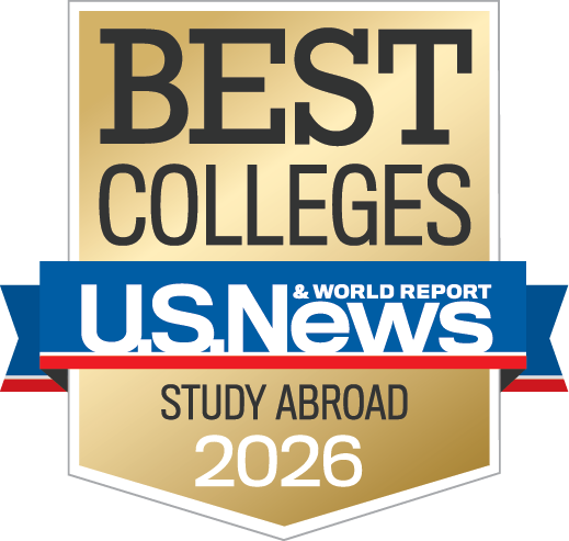 U.S. News & World Report Best Colleges badge image for Study Abroad 2026