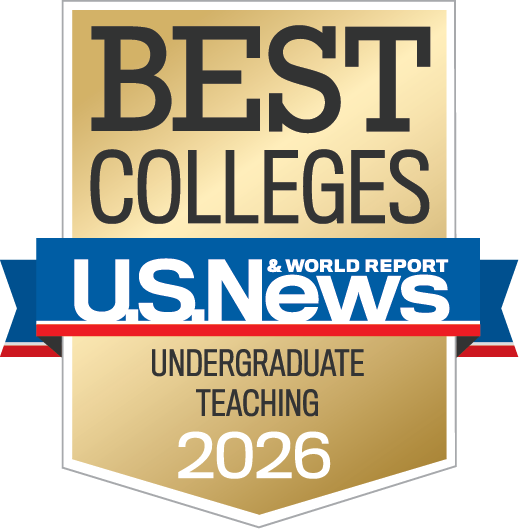 U.S. News & World Report Best Colleges badge image for Undergraduate Teaching 2026