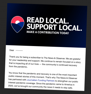 Read Local/ Support Local pitch