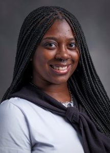 Headshot of the Graduate Apprentice, Diamond Russell