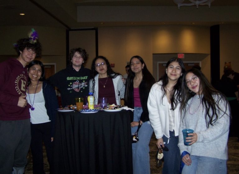 students smiling
