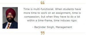 quote from assistant professor, Barjinder Singh