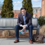 Man sitting on bench