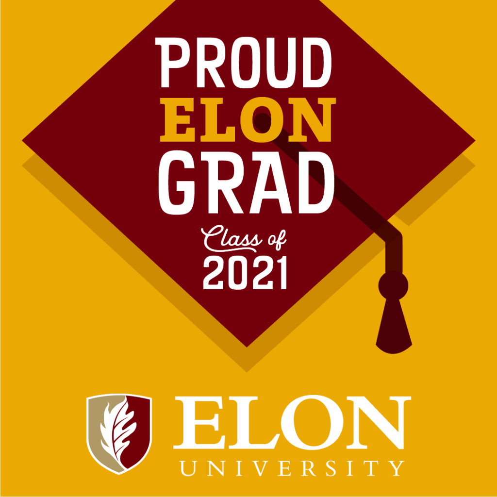 Proud Elon Grad Class of 2021 image to share