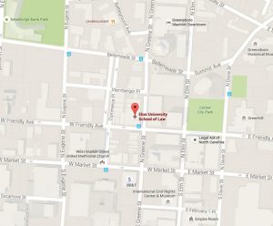 Thumbnail of the School of Law Google map.