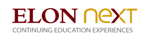 Elon Next tagline for Elon University continuing education