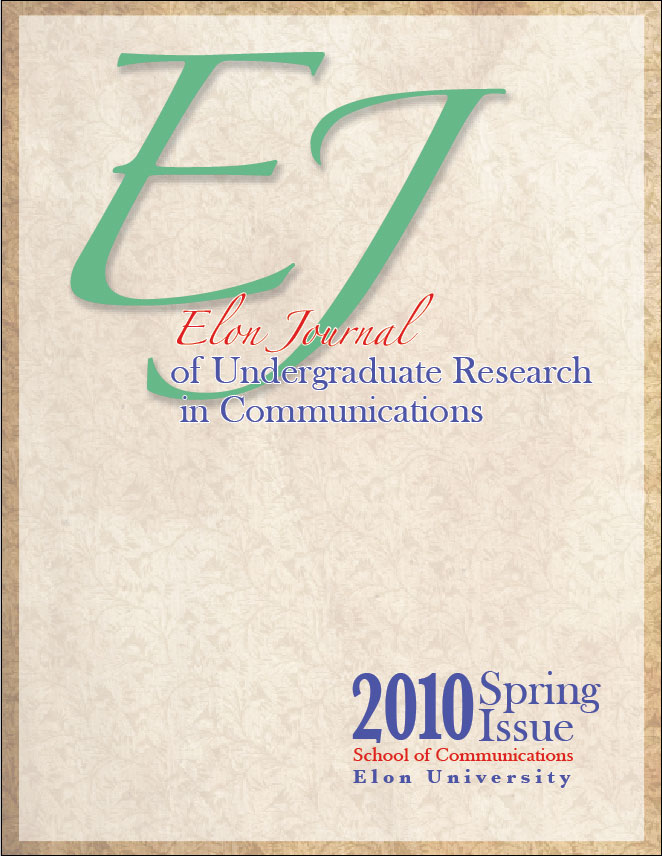Thumbnail image for The Elon Journal Spring 2010 Issue