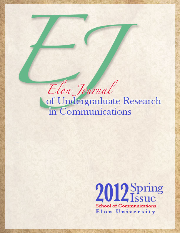 Thumbnail image for The Elon Journal Spring 2012 Issue