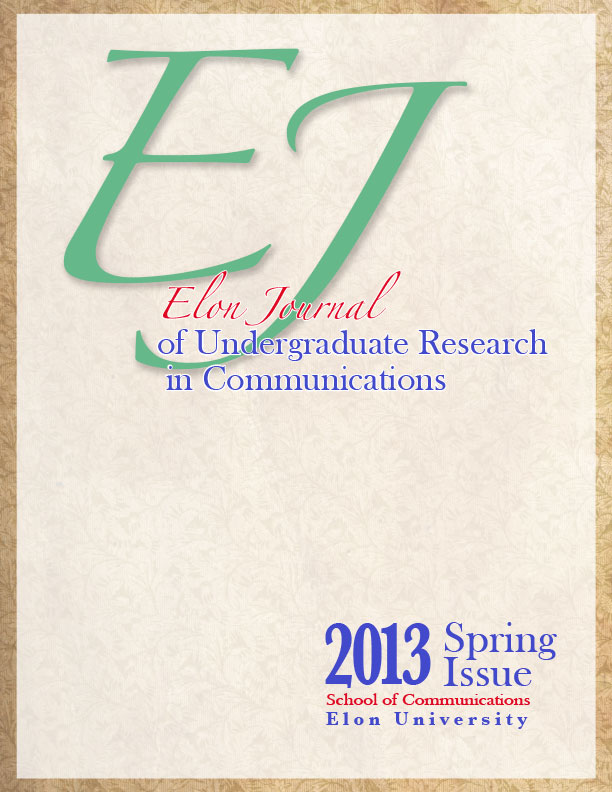 Thumbnail image for The Elon Journal Spring 2013 Issue