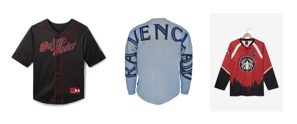 Official Merchandise with Team Affiliation Rhetorical Strategy