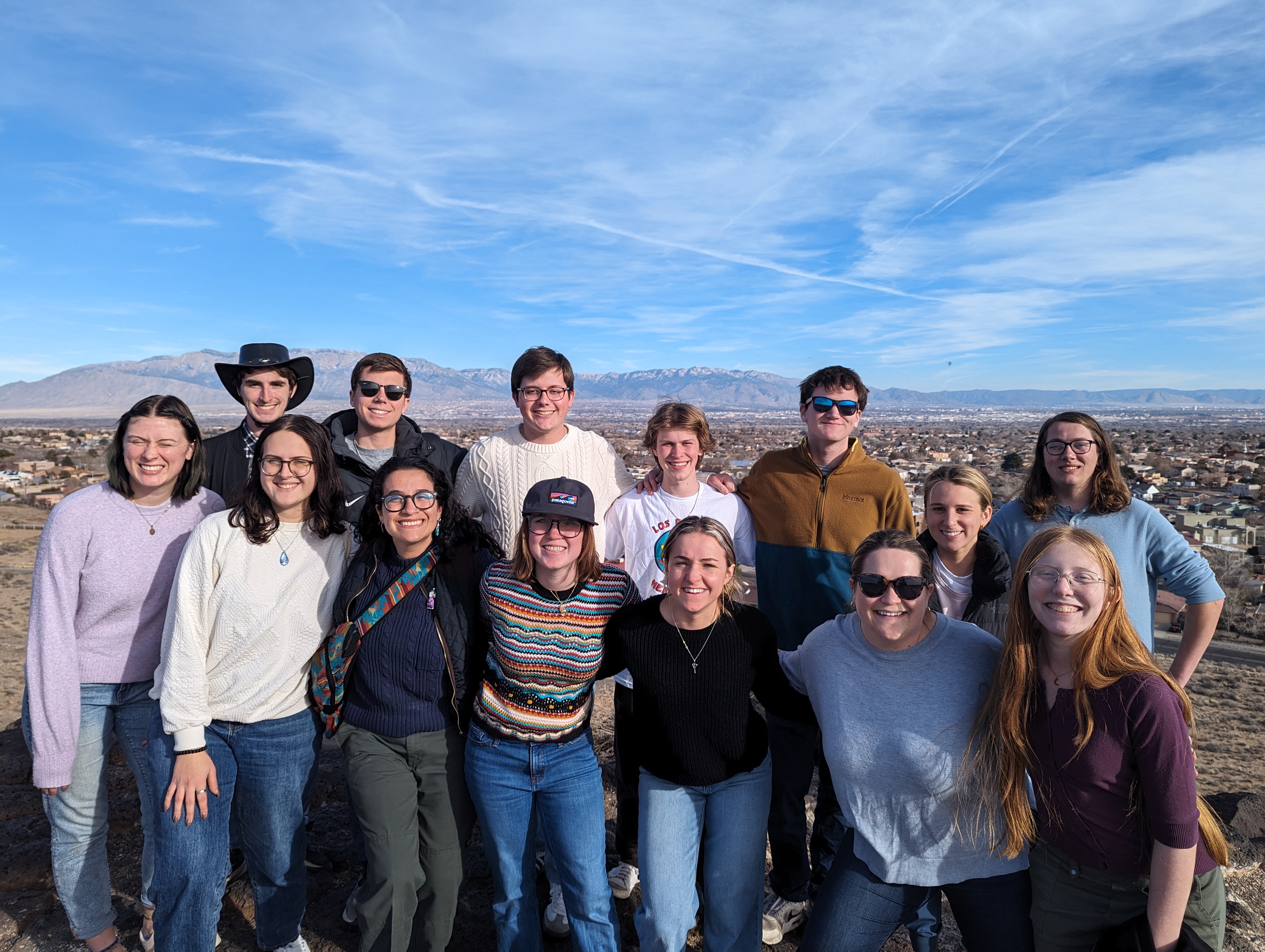 Catholic Life and LEAF (Lutherans, Episcopalians, and Friends) on a joint service trip to New Mexico.