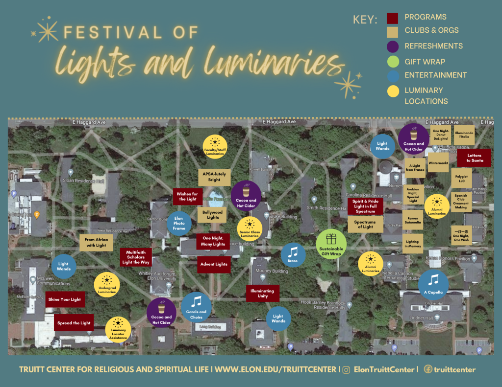 2025 Map - Lights and Luminaries 