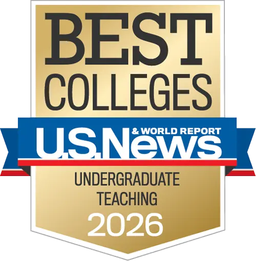 2026 U.S. News #1 in Undergraduate Teaching Badge