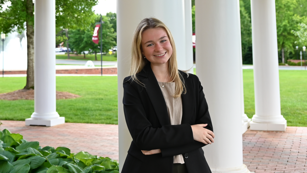 Mackenzie Demming, a business analytics major