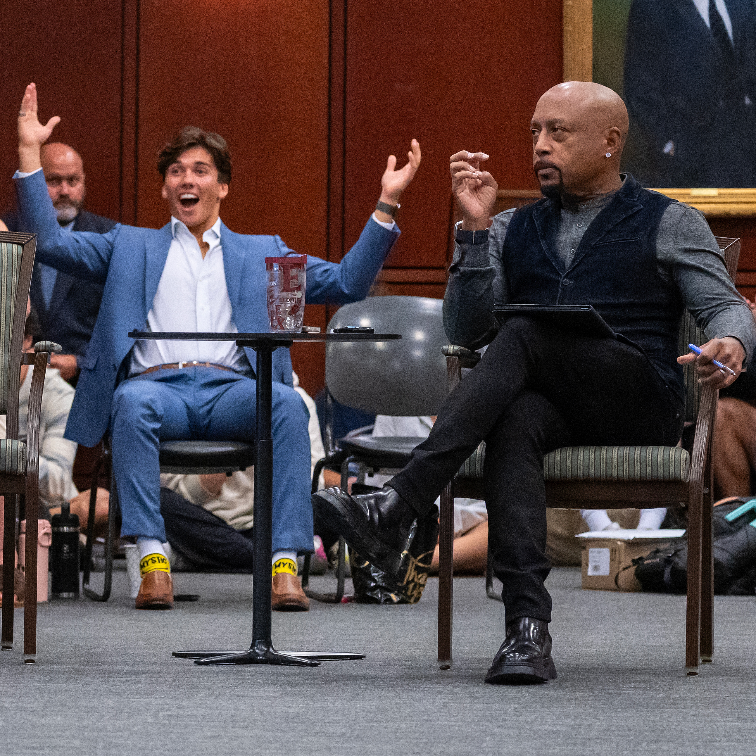 In the Shark Tank: Elon Students Pitch to Daymond John