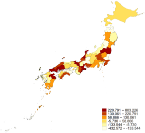 Panel A of Figure 3 presents a prefecture-level map of the differences in earnings per hour between 2019 and 2023.