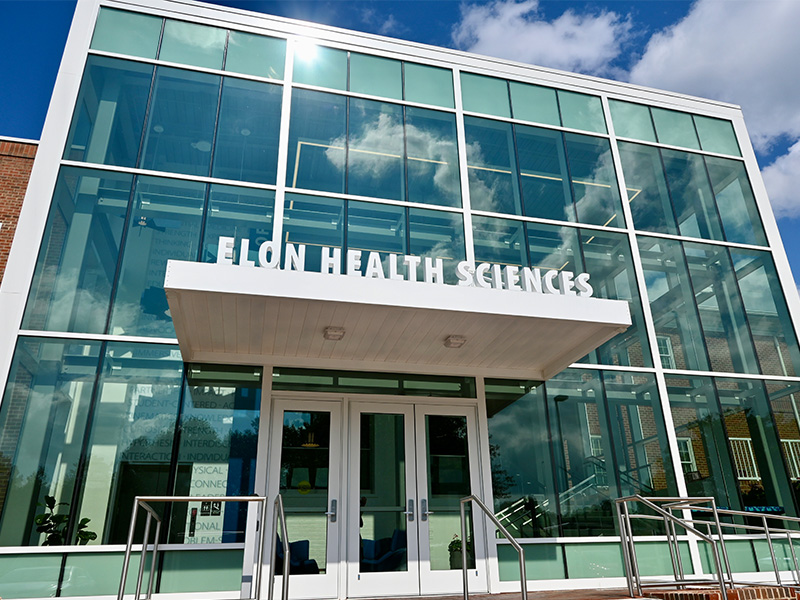Gerald Francis Center, home of the School of Health Sciences at Elon University