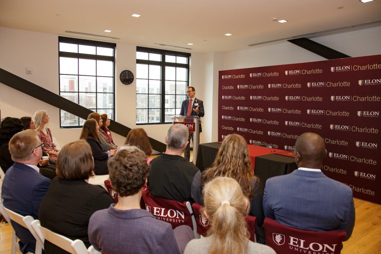 Interior Elon University Charlotte campus