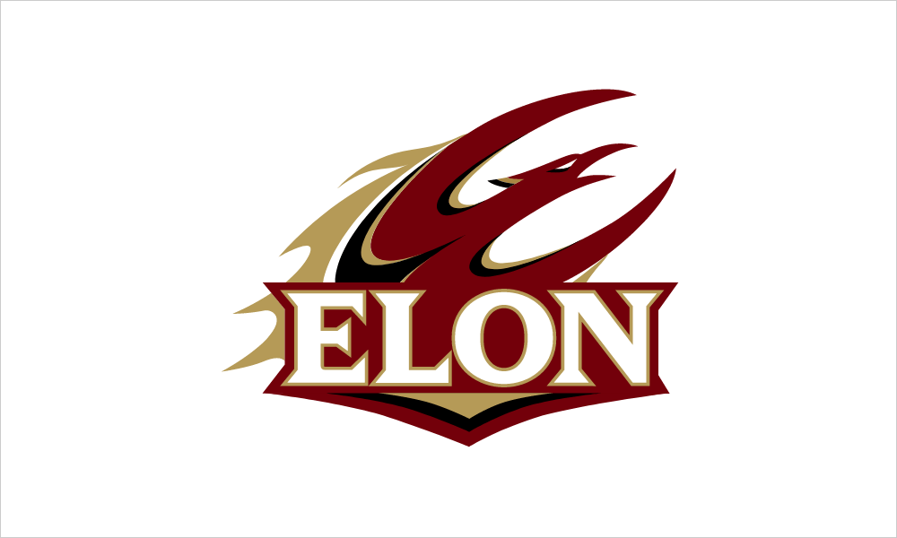 Example of the primary athletics signature on a white background