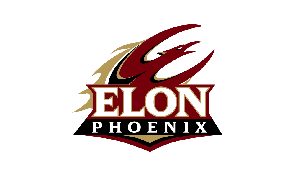 Example of the athletics secondary signature on a white background