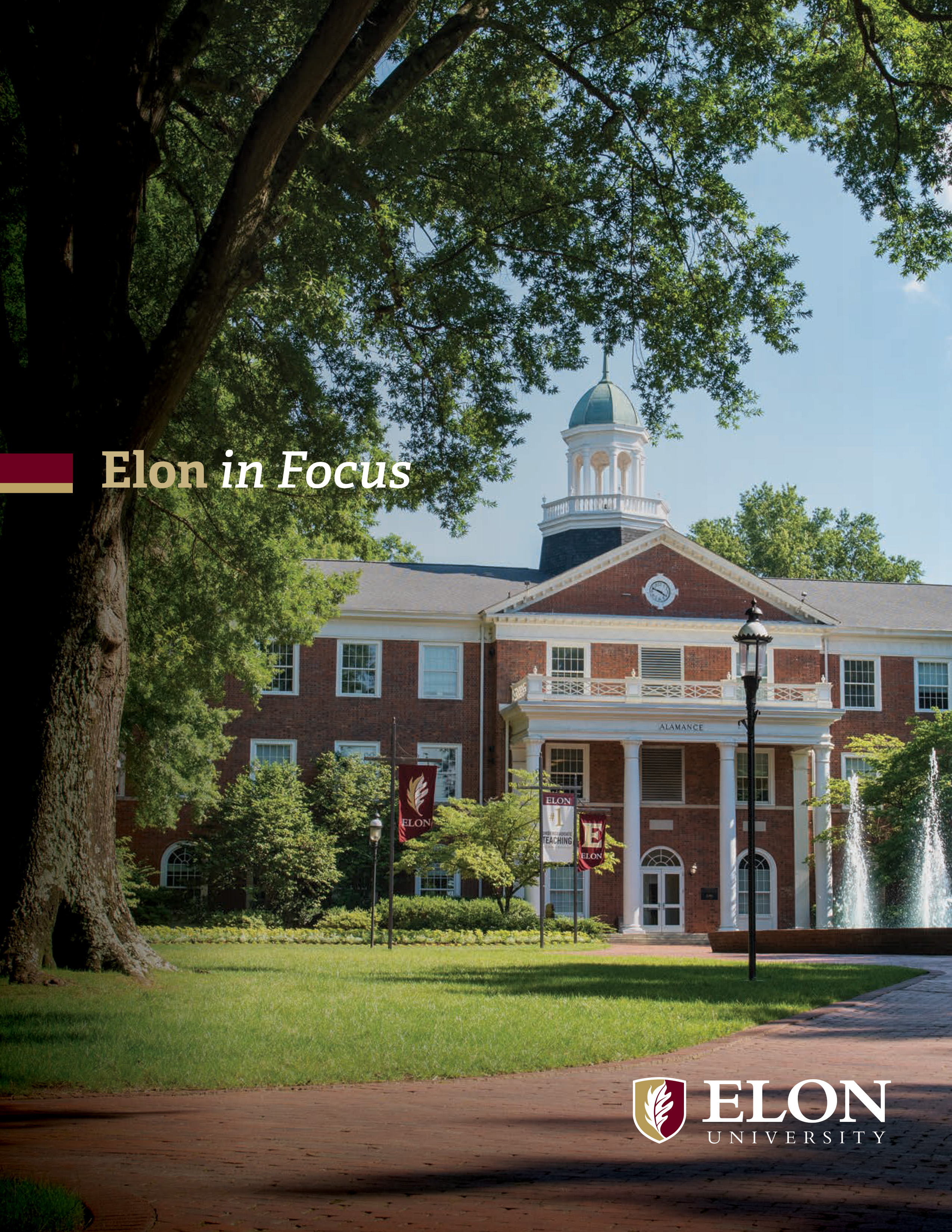 An image of the Elon in Focus publication cover