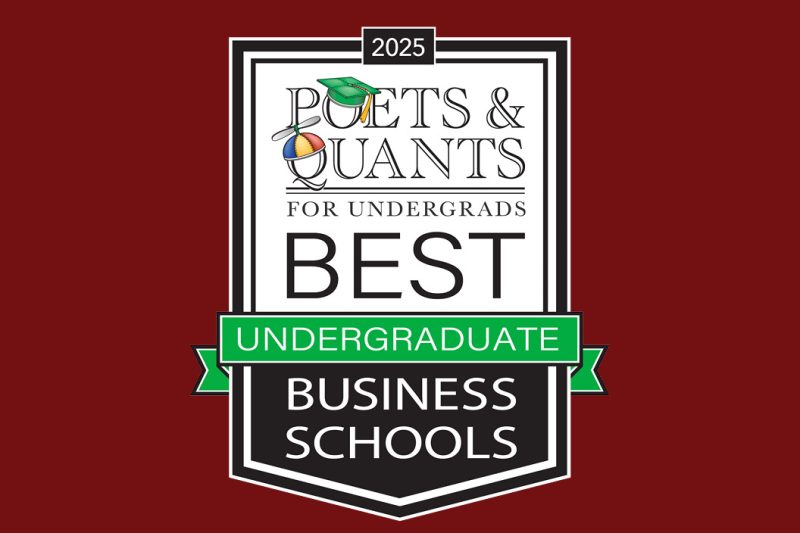 Badge for the Top Business Schools for Poets&Quants 2025