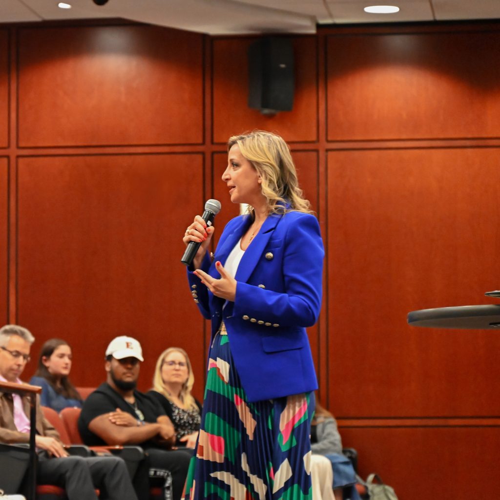 Tina Fair at Lessons from Leaders event