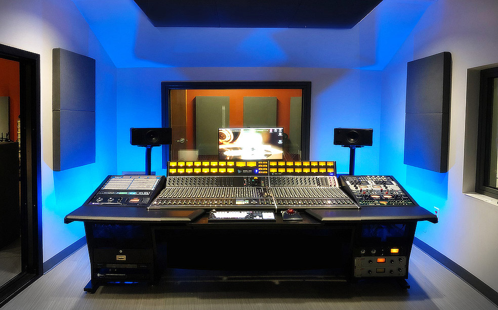 Studio A Console for Elon's Music Production & Recording Arts Program