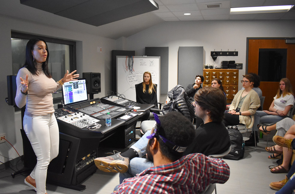 Studio B Teaching in Elon's Music Production & Recording Arts Program