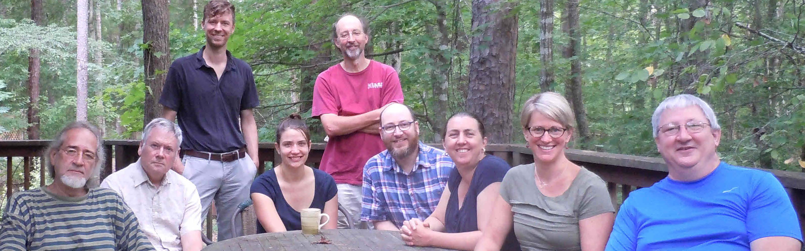 Philosphy department faculty at their 2016 department retreat