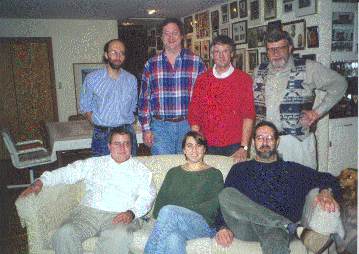 Department gathering at Yoram's house -Jan. 27, 1999