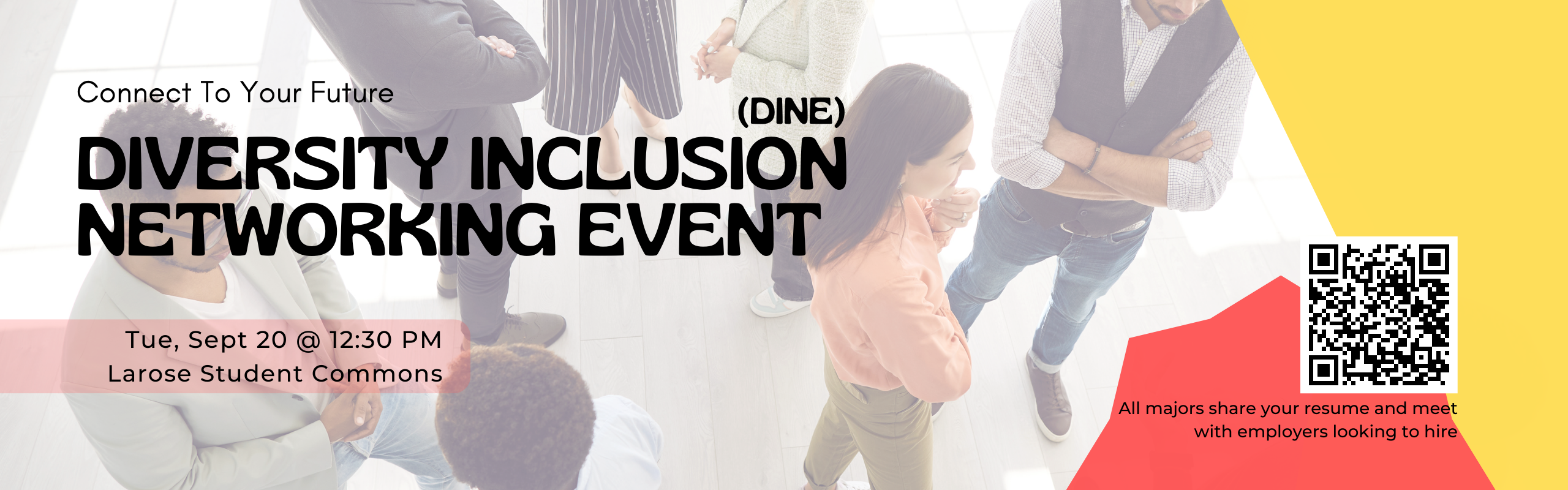 Diversity Inclusion Networking Event on Sept 20. Review EJN for details!