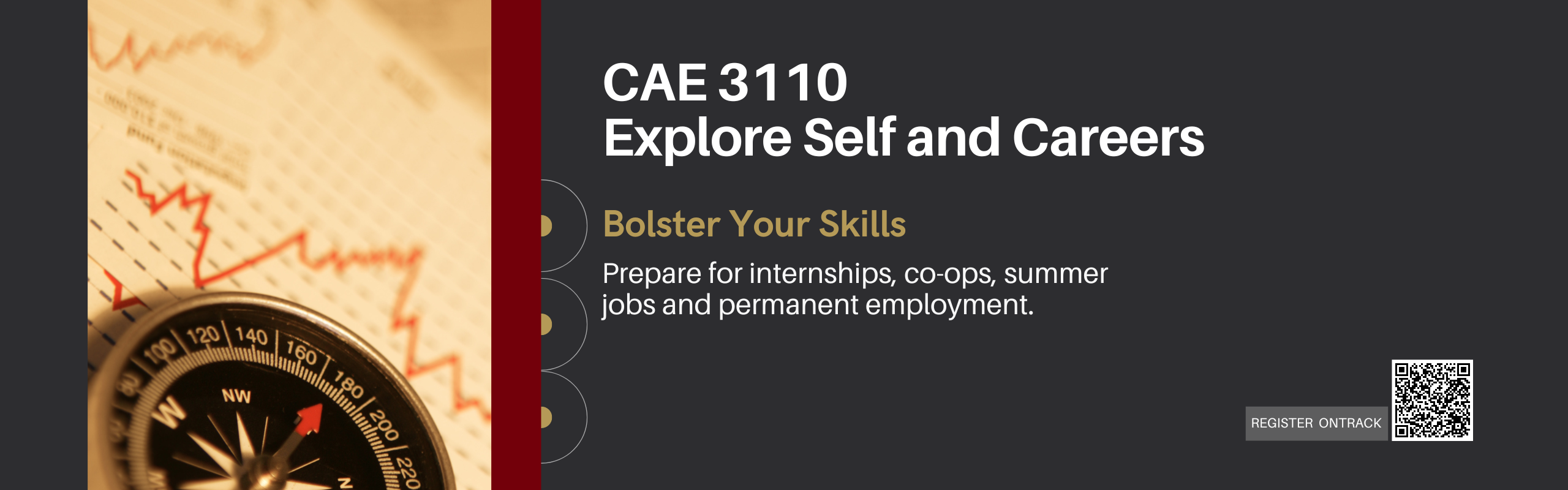 REGISTER FOR CAE COURSES 3110 ON TRACK