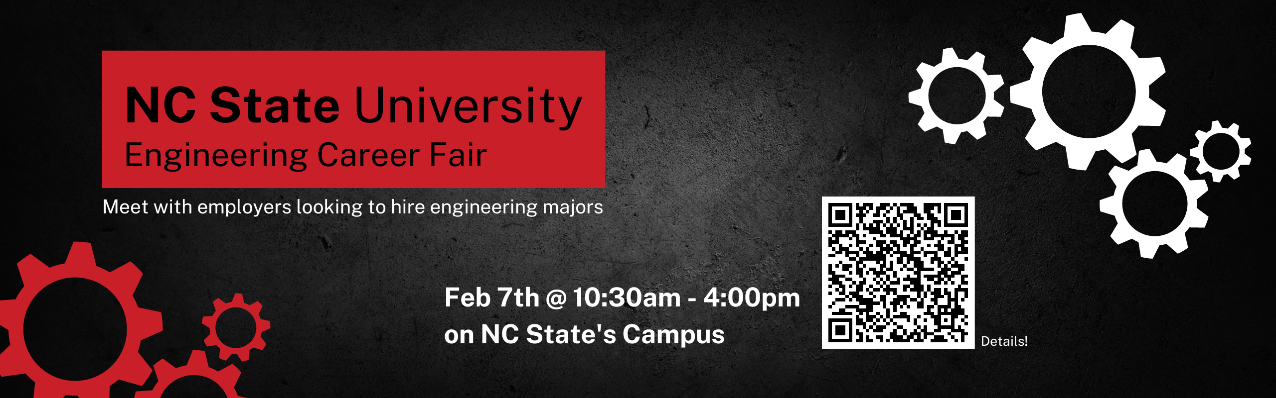 NC State Engineering Career Fair Feb 7 10:30 am - 4 pmReview Details on The Elon Job Network