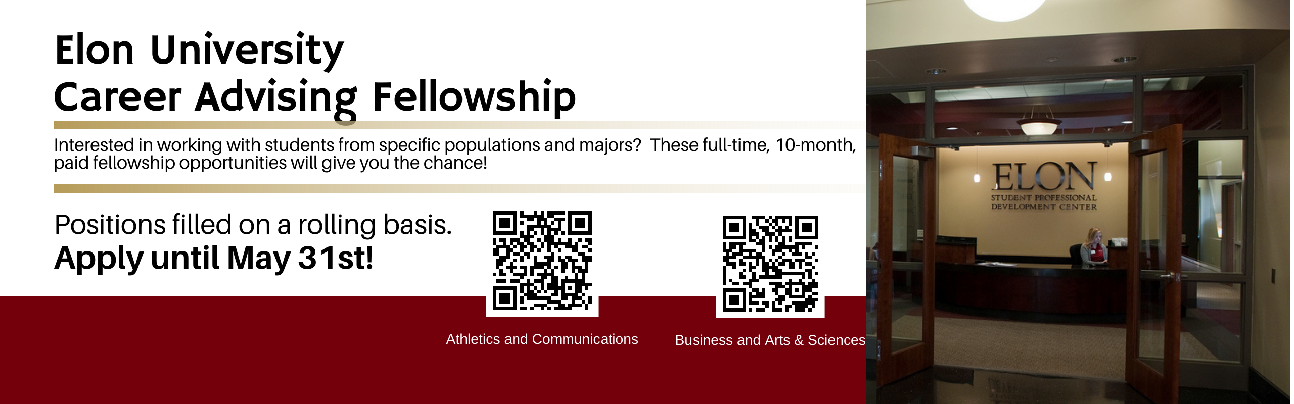 Fellows positions open at Elon apply on careers page at Elon
