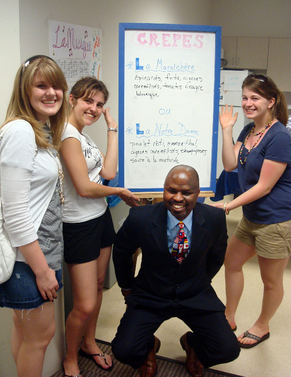 French students studying abroad.