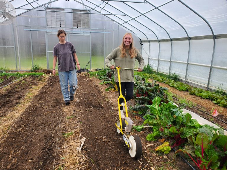 Students at Loy Farm