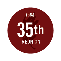35th Reunion Button