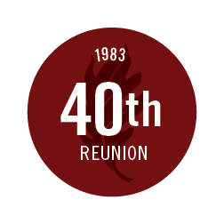 40th Reunion Button