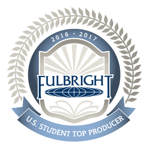 2016-2017 Fulbright U.S. Student Top Producer