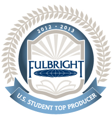 2012-2013 Fulbright U.S. Student Top Producer