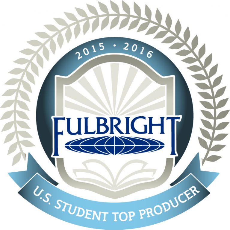 2015-2016 Fulbright U.S. Student Top Producer