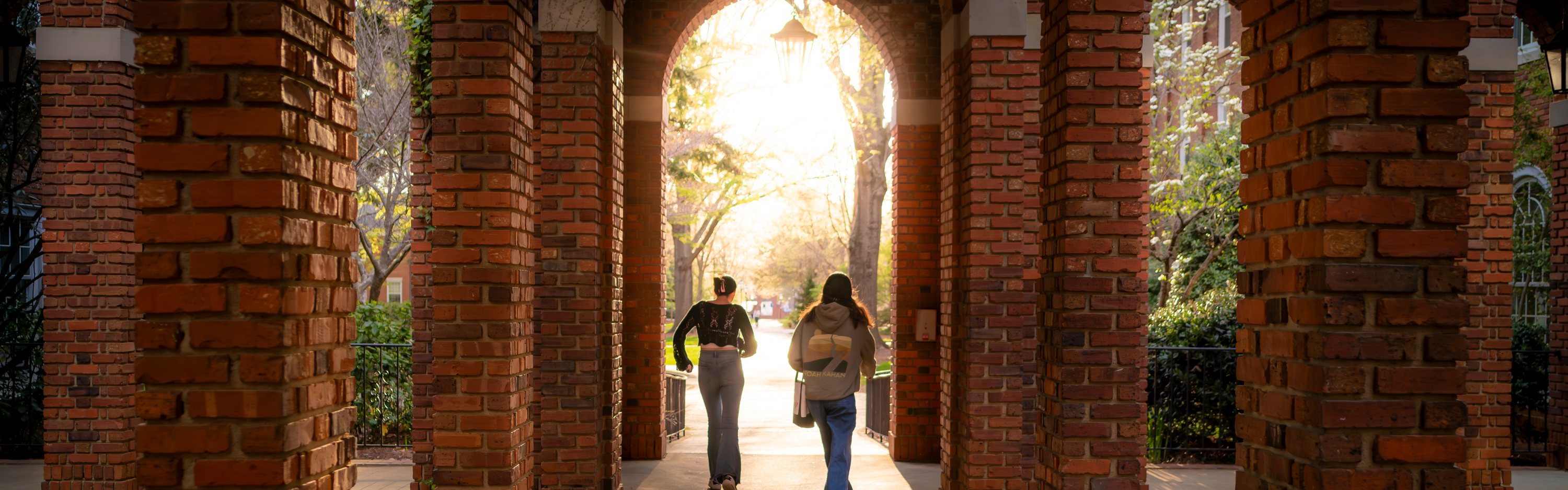 Photo of students at Elon University