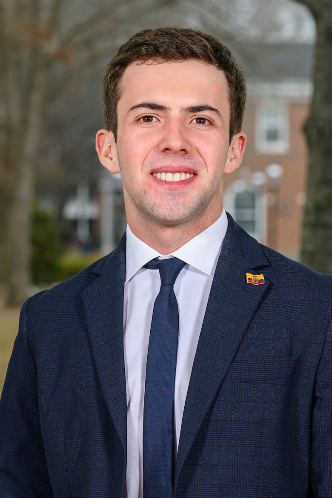 Photo of Juan Daniel Chiriboga '26.