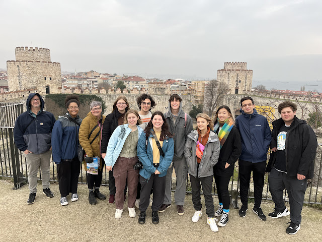 First-Year Honors Fellows in Istanbul