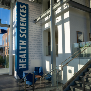 Elon University School of Health Sciences new building where Elon DPT classes are held