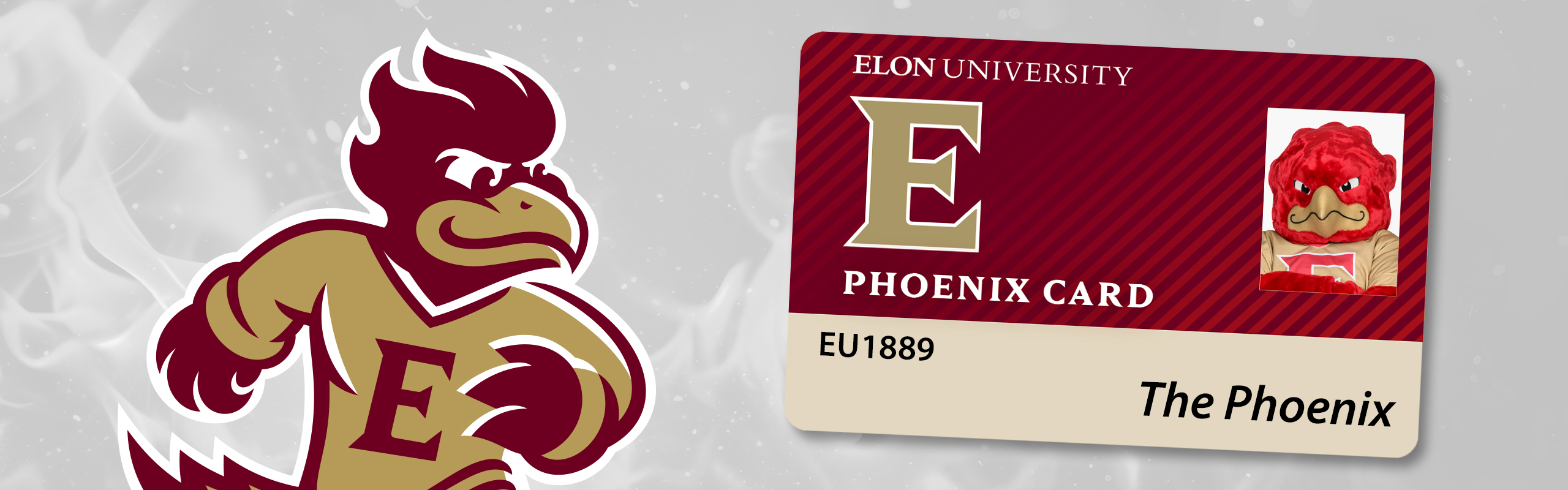 Illustration of the Phoenix mascot and an example Phoenix Card