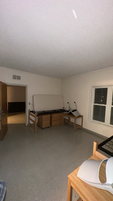 Danieley Apartment A-F Bedroom View From Bathroom Door