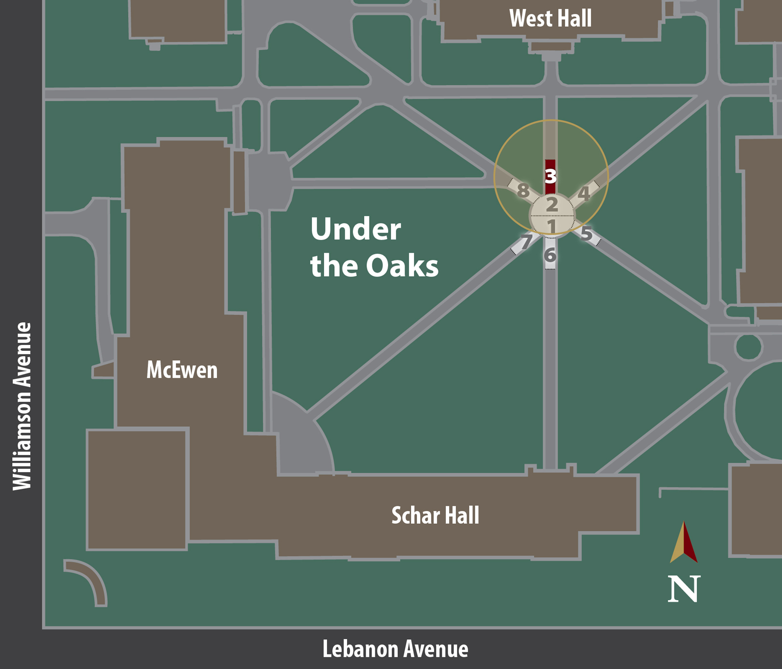 undertheoakssection3 Bricks Elon University